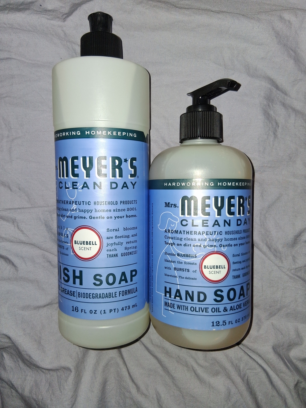Clean Day Bluebell Hand & Dish Soap - Blue